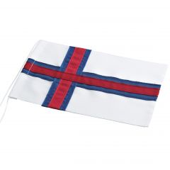 Noa Kids - Færøsk Stutflag - Hvid/Rød/Blå