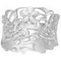Blossom - Diamant & Blomster Ring - 14 Karat Hvidguld