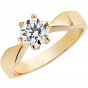 Aveny - Starlight Diamant Ring - 1,00ct - 14 Karat Guld