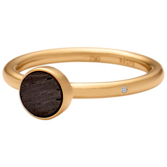 Ro Copenhagen - Fine Oak Mini Ring - 18 Karat Guld