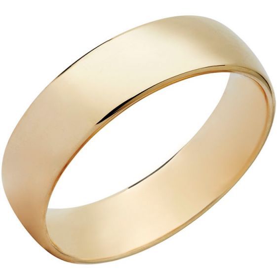 Aveny - Bred Ring - 14 Karat Guld